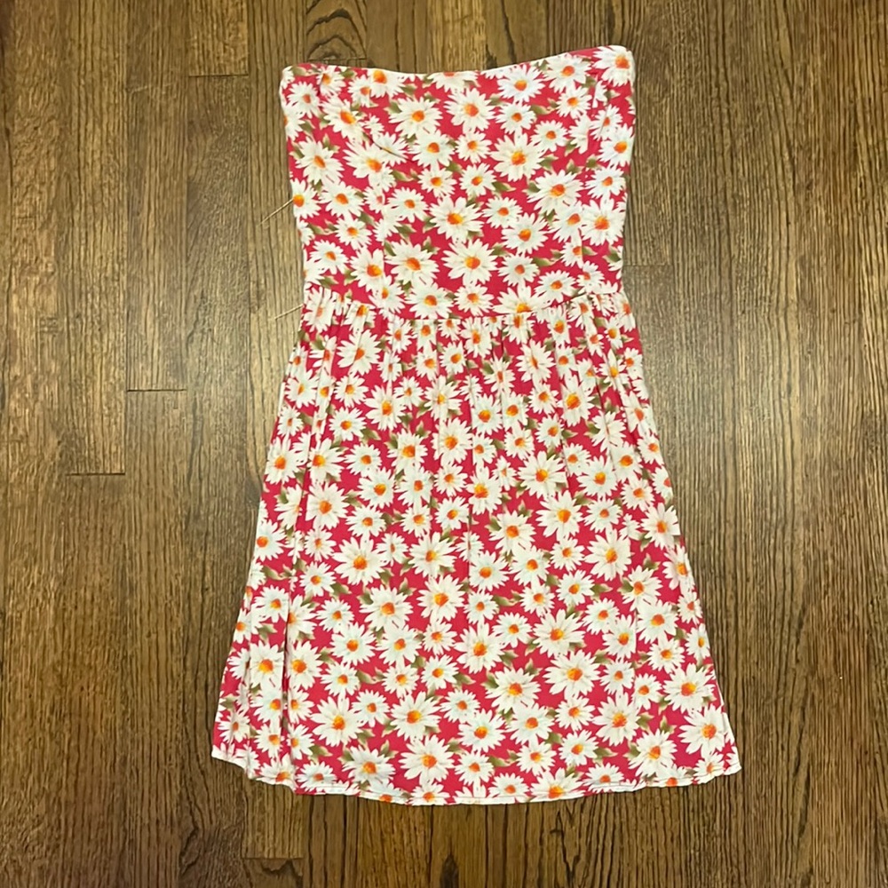 Strapless hollister dress